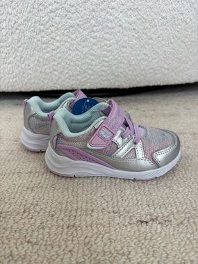 NWT Stride Rite Made2Play Journey2 Sneakers Sz 7M Infant Baby Girl Walking Shoe